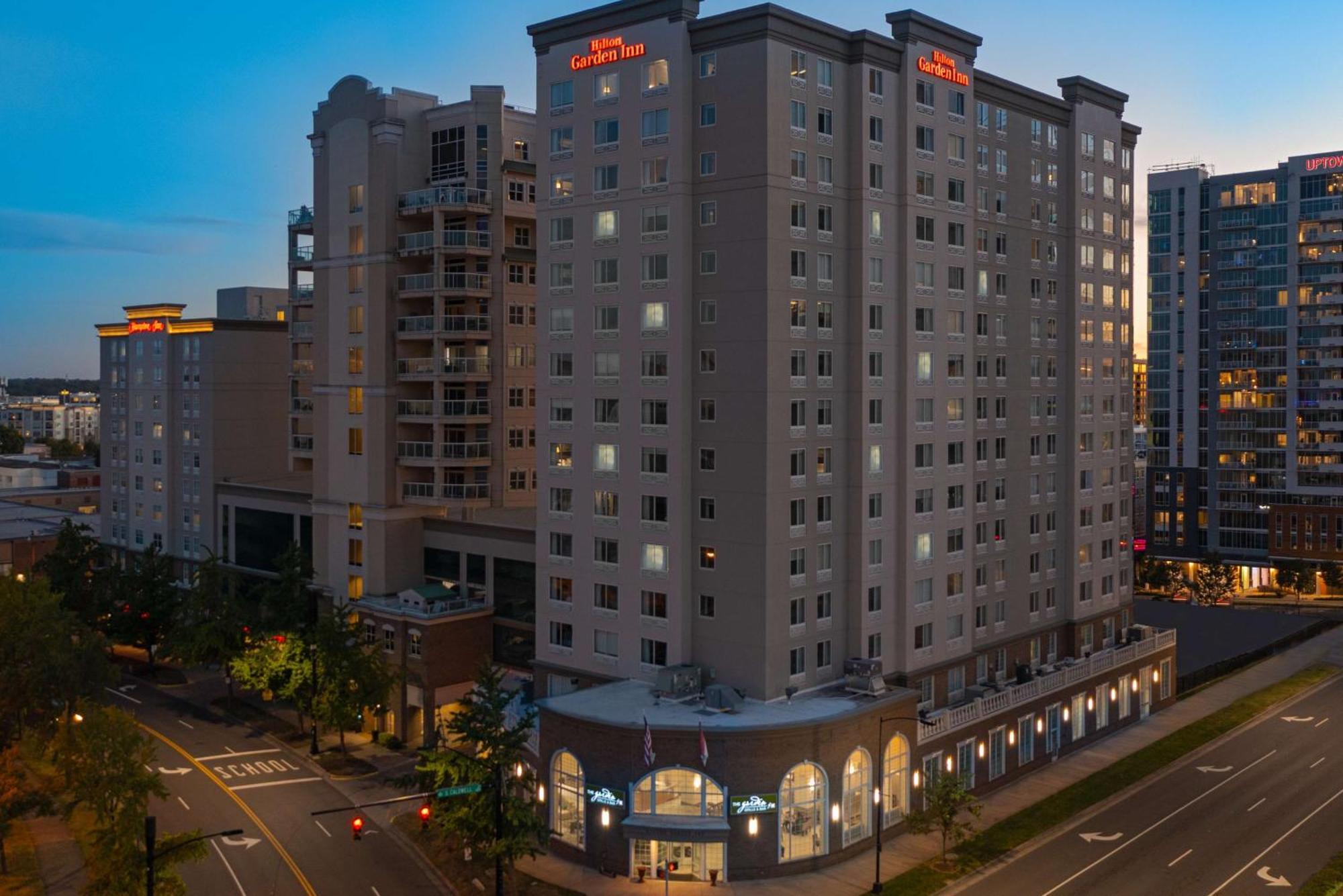 Hilton Garden Inn Charlotte Uptown Buitenkant foto