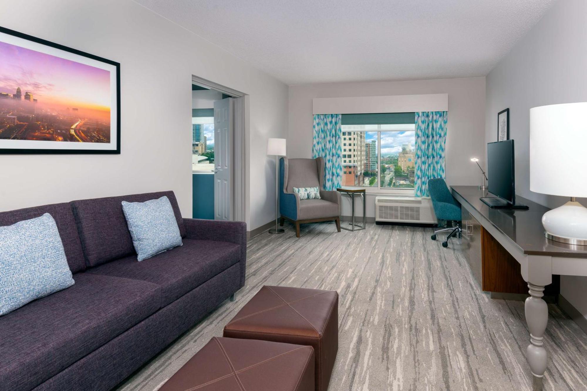 Hilton Garden Inn Charlotte Uptown Buitenkant foto